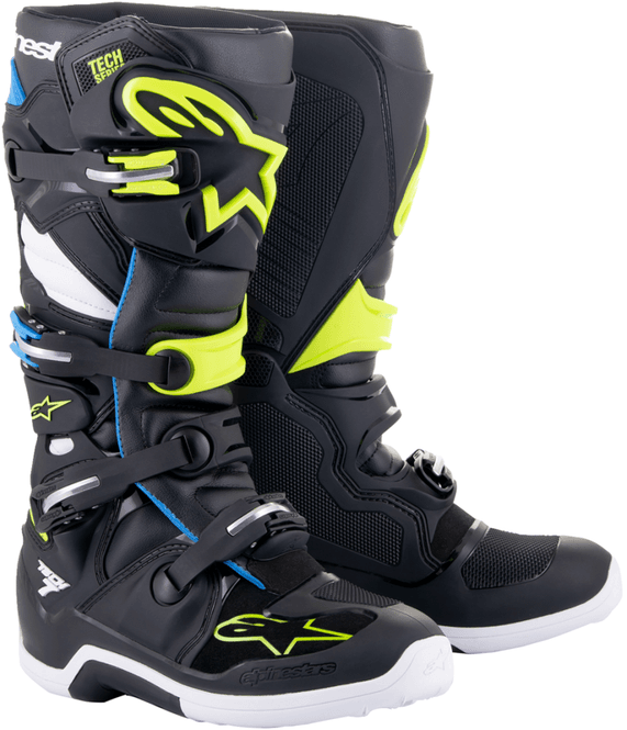 Hovedbilde Alpinestars Tech 7, svarte/gule